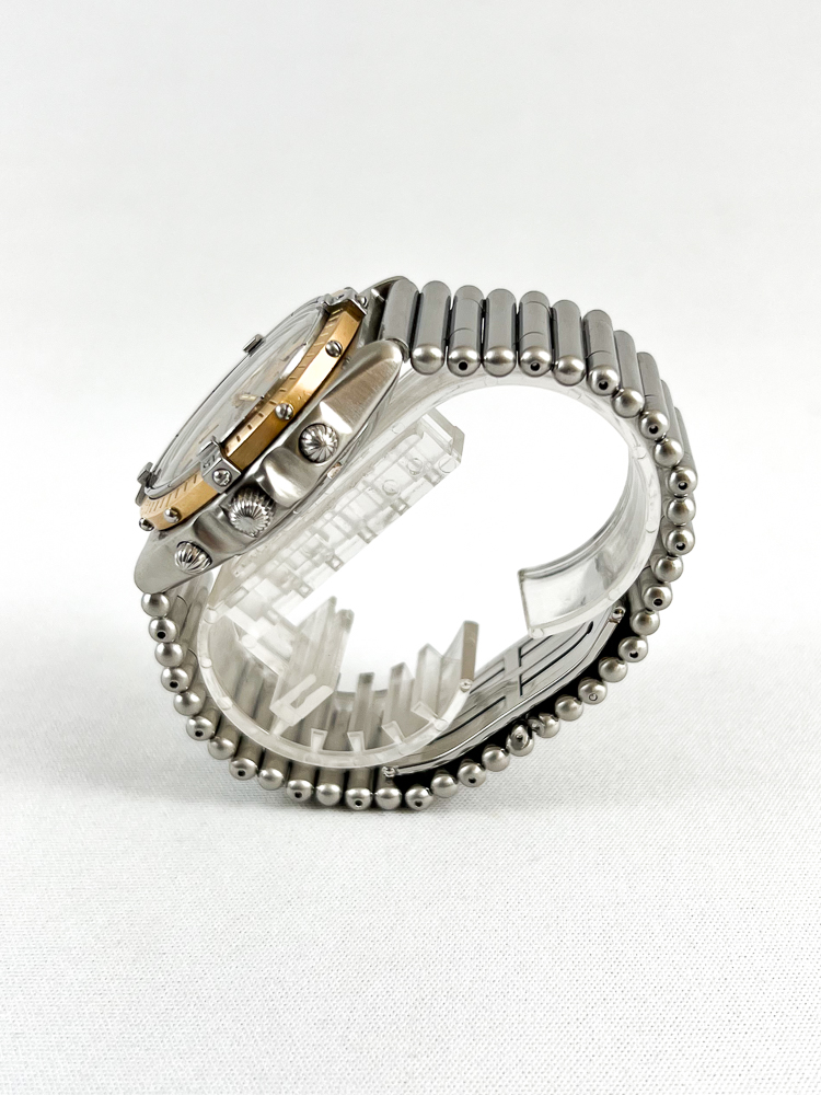 Breitling Chronomat oro acciaio03