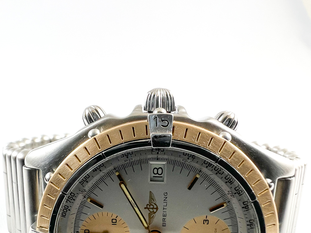 Breitling Chronomat oro acciaio06